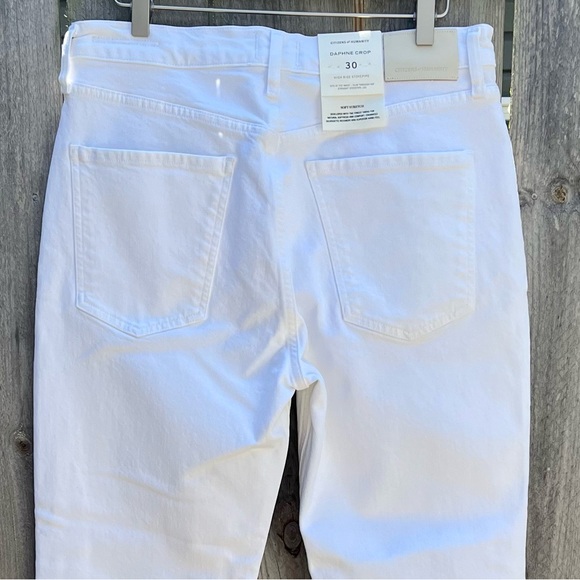 *NWT Citizens of Humanity | Daphne Crop High Rise Stovepipe Raw Hem Jeans Size30 - Picture 9 of 10